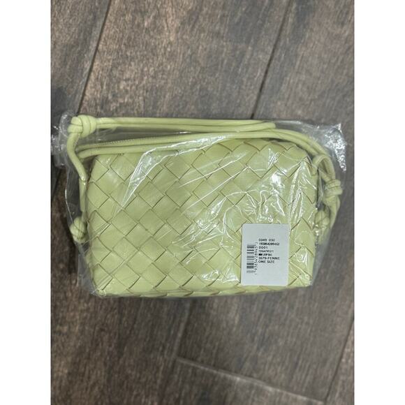 Bottega Veneta Mini Loop Bag Fennel Green Gold | NWT Retails $2300